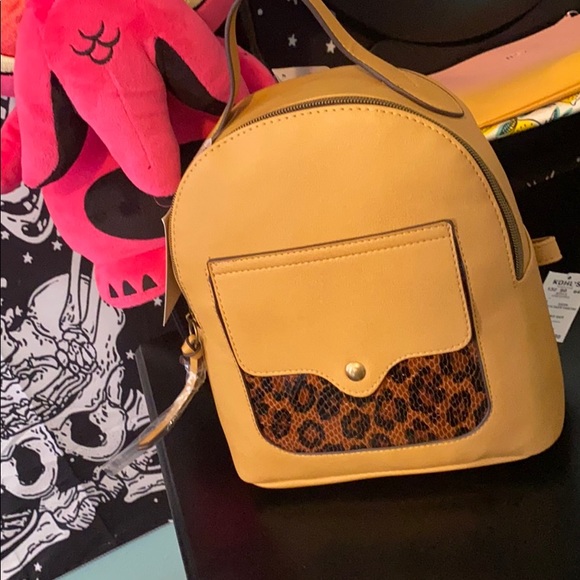 NWT Vegan Mini Backpack - Picture 8 of 10